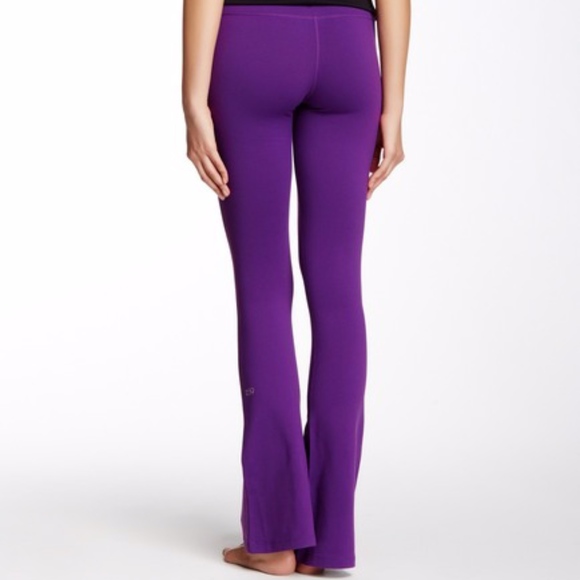 Splits59 Pants - Splits59 Raquel Purple Flared Yoga Pants Medium